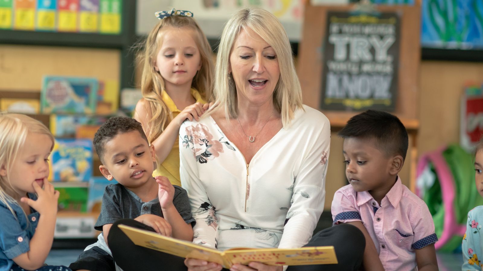 Voorlezen als tip voor beginnende leerkrachten.