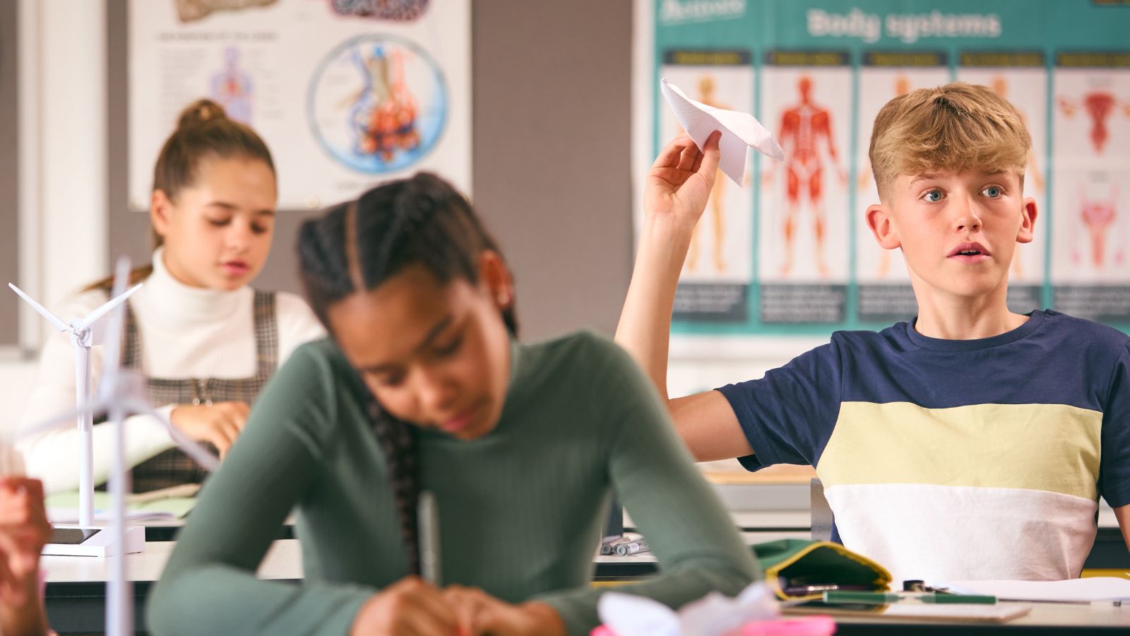 Klas van een docent zorg en welzijn