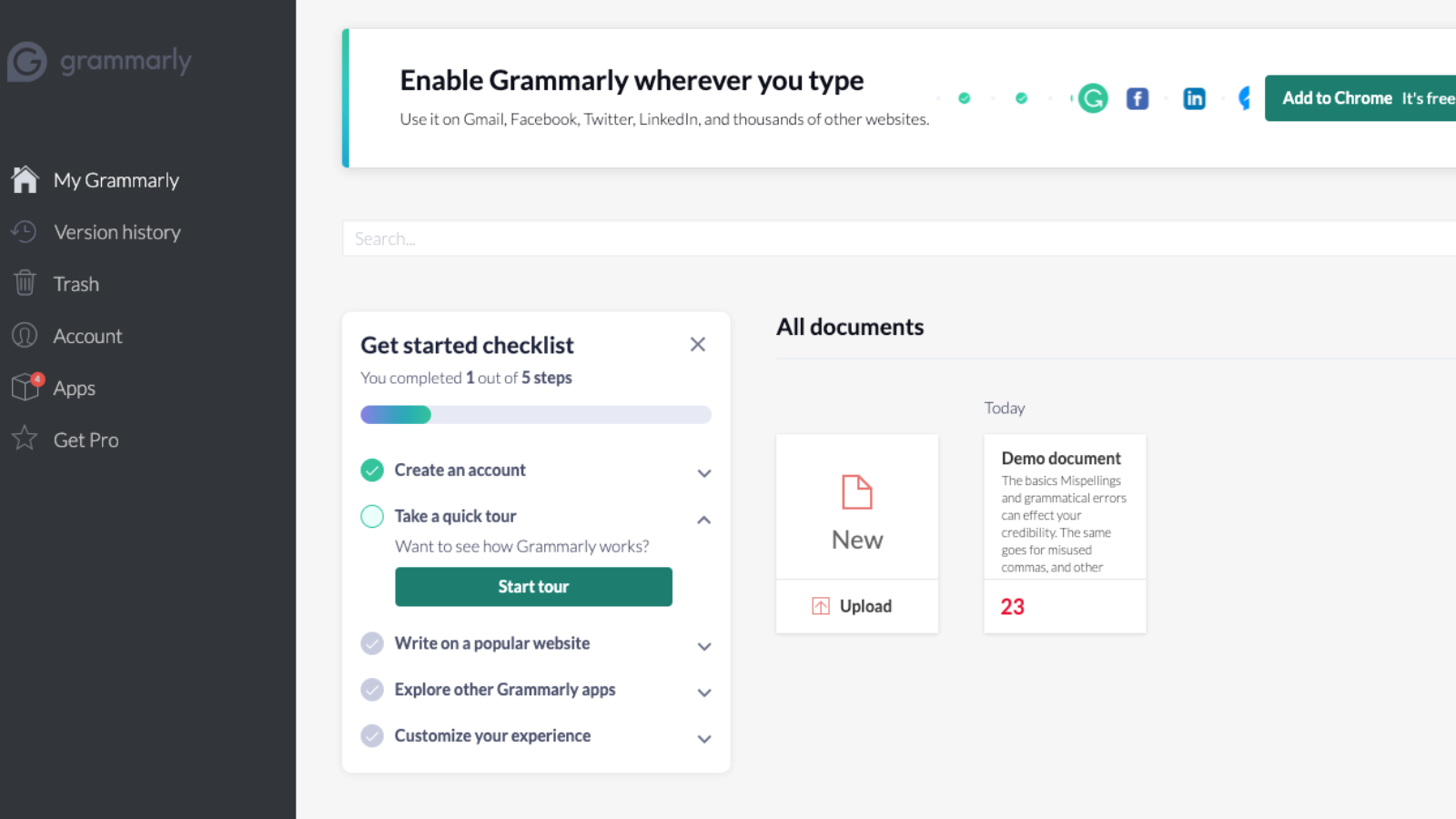 Grammarly als AI voor het onderwijs