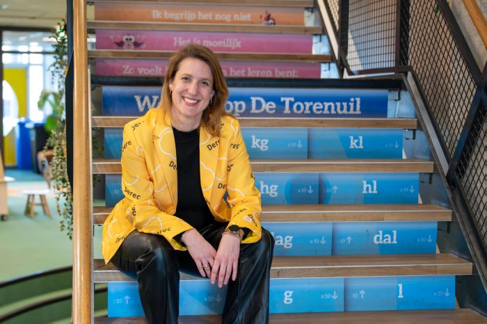 Carolien stapte over naar het onderwijs: ‘Het fijne aan deze opleiding is de vrijheid die je krijgt’